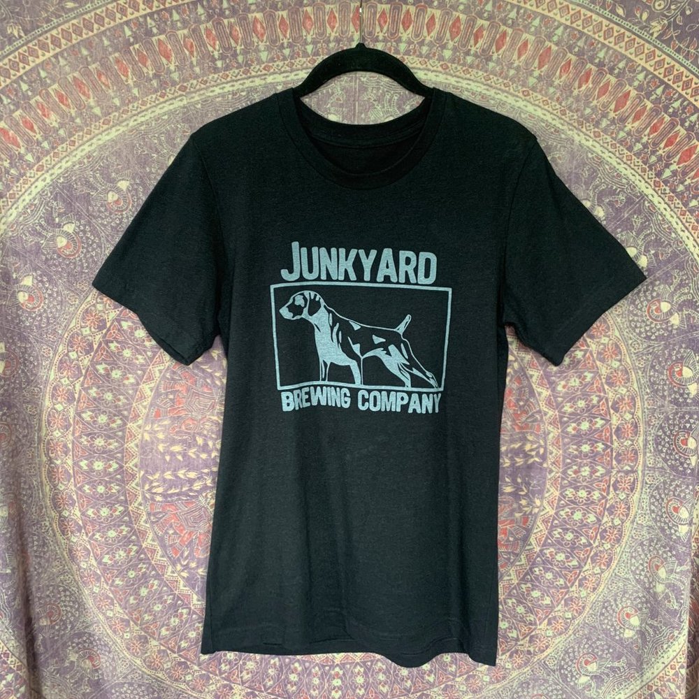 Junkyard Brewing Black Tee Unisex Small